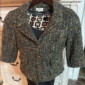 LOFT woven Blazer Size 10